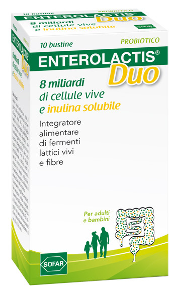 ENTEROLACTIS DUO POLV 10BUST