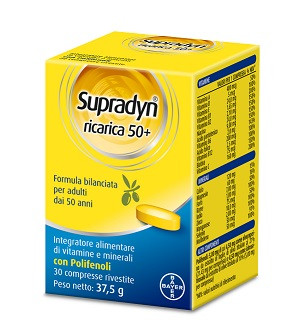 SUPRADYN RICARICA 50+ 30CPR