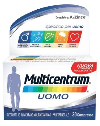 MULTICENTRUM UOMO 30CPR