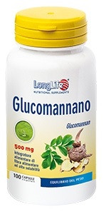 LONGLIFE GLUCOMANNANO 100CPS