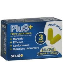 TAPPI EARPLUG SCUDO PLUS 1 COPPIA 2P