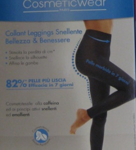 COLLANT LEGGINS SNELLENTE NERO T3