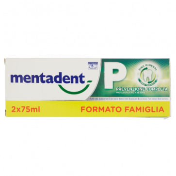MENTADENT P DENT 2X75ML PROMO