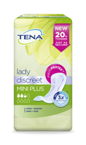 TENA LADY DISCREET MINI PLUS