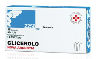 GLICEROLO*AD 18SUPP 2250MG