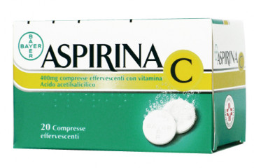 ASPIRINA C*20CPR EFF 400+240MG
