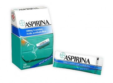 ASPIRINA*OS GRAT 10BUST 500MG