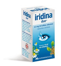 IRIDINA DUE*COLL 10ML 0,5MG/ML