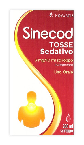 SINECOD TOSSE SED*200ML3MG/10G