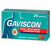 GAVISCON*24CPR FRAG250+133,5MG
