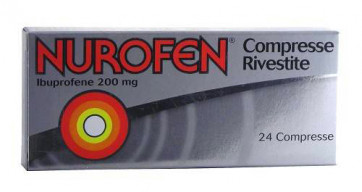 NUROFEN*24CPR RIV 200MG