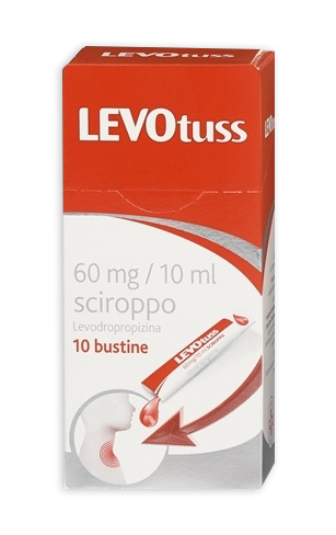 LEVOTUSS*SCIR 10BUST 60MG/10ML
