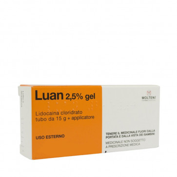 LUAN*GEL 15G 2,5% +APPLICATORE