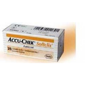 ACCU-CHEK SOFTCLIX 25LANC