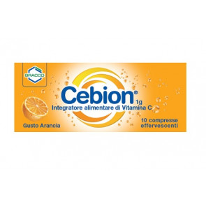 CEBION EFF VIT C ARANCIA 10CPR