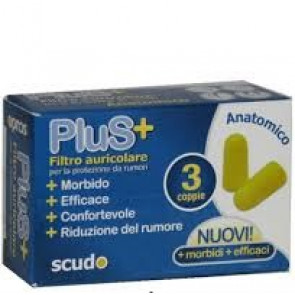 TAPPI EARPLUG SCUDO PLUS 1 COPPIA 2P