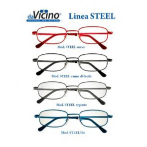 DA VICINO STEEL ROSSO +1,00