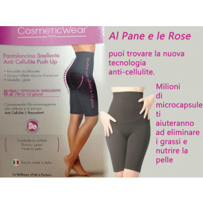 PANTALONCINO SNELLENTE ANTICELLULITE PUSHUP XXL