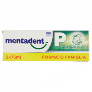 MENTADENT P DENT 2X75ML PROMO