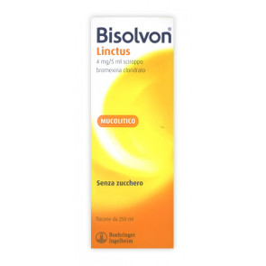 BISOLVON LINCTUS*SCIR FL 250ML