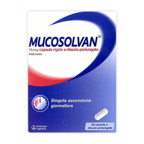 MUCOSOLVAN*20CPS 75MG RP