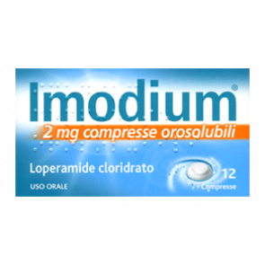 IMODIUM*12CPR OROSOL 2MG