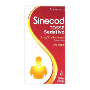 SINECOD TOSSE SED*200ML3MG/10G