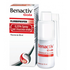 BENACTIV GOLA*SPRAY 15ML 0,25%