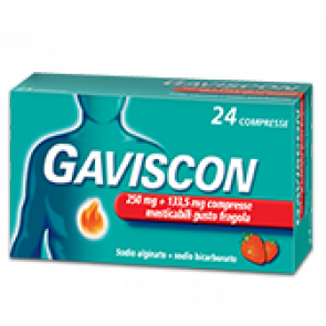 GAVISCON*24CPR FRAG250+133,5MG
