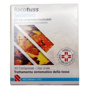 RECOTUSS SEDAT*30CPR MAST6,5MG