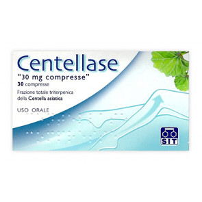 CENTELLASE*30CPR 30MG