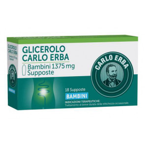 GLICEROLO*BB 18SUPP 1375MG