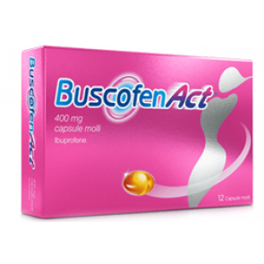 BUSCOFENACT*12CPS 400MG