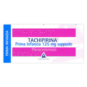 TACHIPIRINA*PR INF 10SUP 125MG