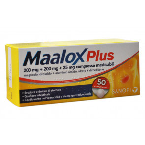 MAALOX PLUS*50CPR MAST