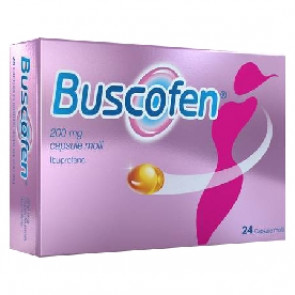 BUSCOFEN*24CPS MOLLI 200MG